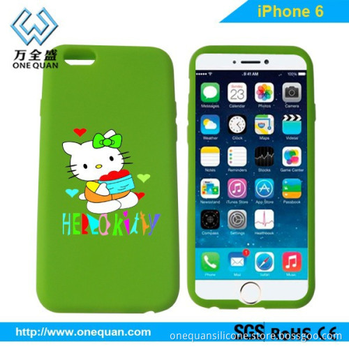 New Silicone phone case phone back case cover for Iphone 6